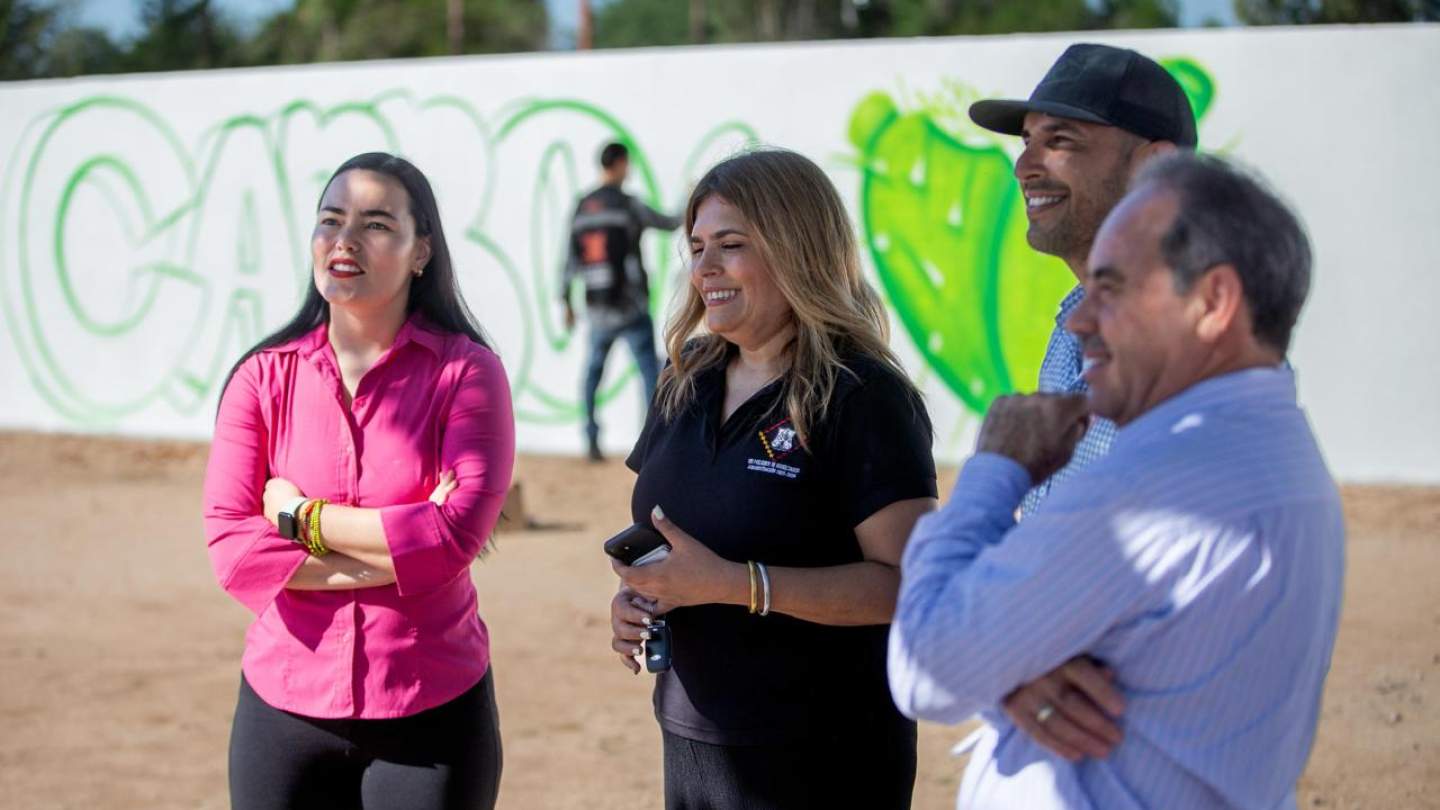 Gobierno de Sonora lleva a Carbó el programa Mi Lienzo Sonora